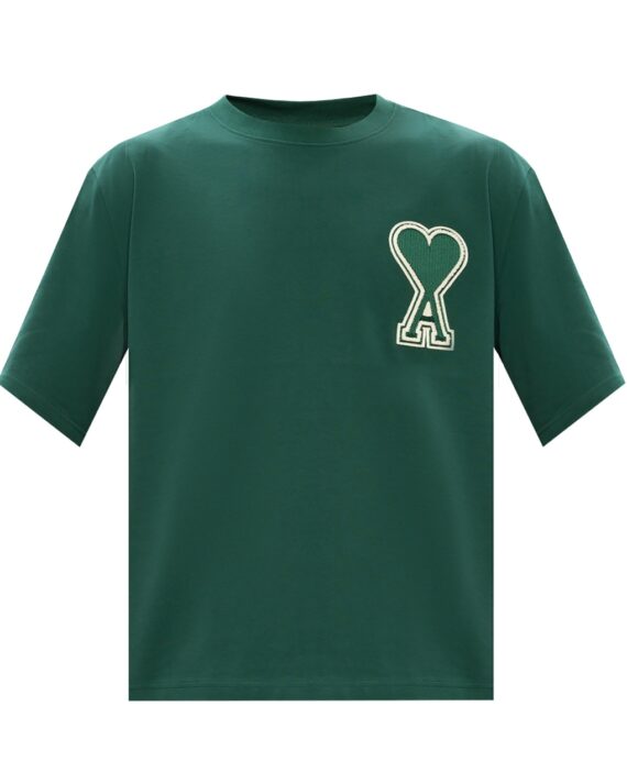 Ami de Coeur-patch cotton T-Shirt