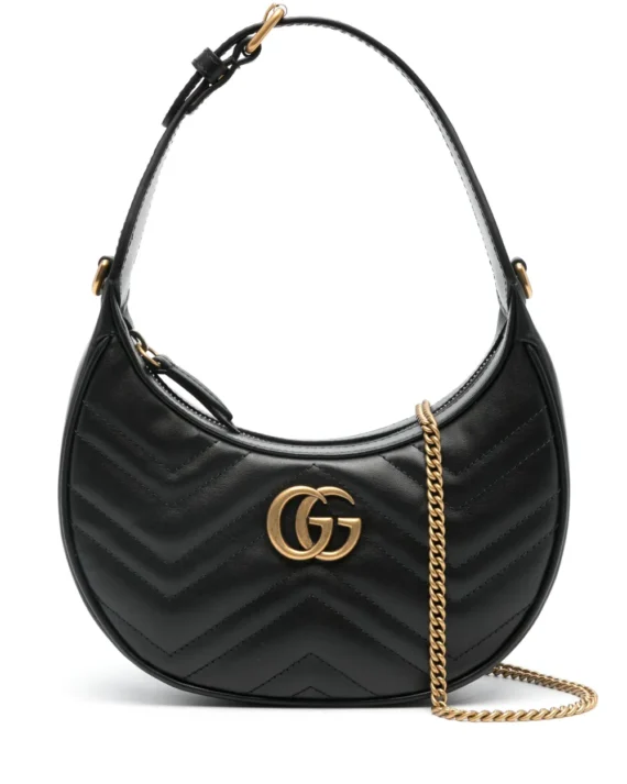 Gucci GG Marmont half-moon shoulder bag