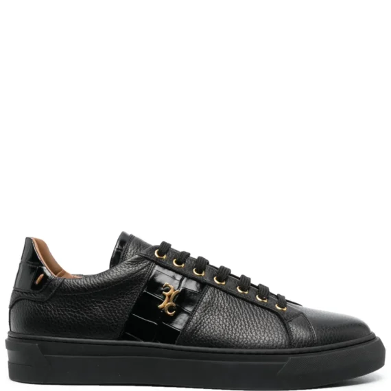 Billionaire contrast-detail low-top sneakers