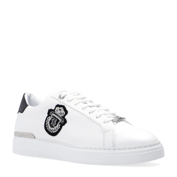 Billionaire WHITE Leather sneakers