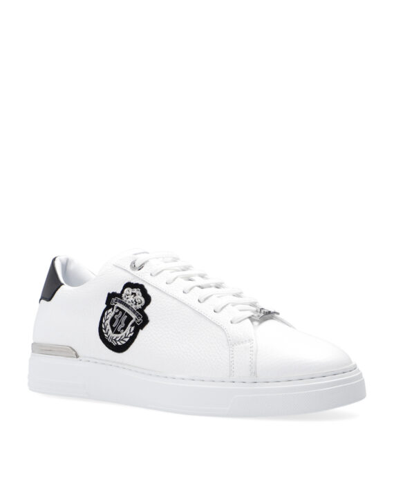 Billionaire WHITE Leather sneakers