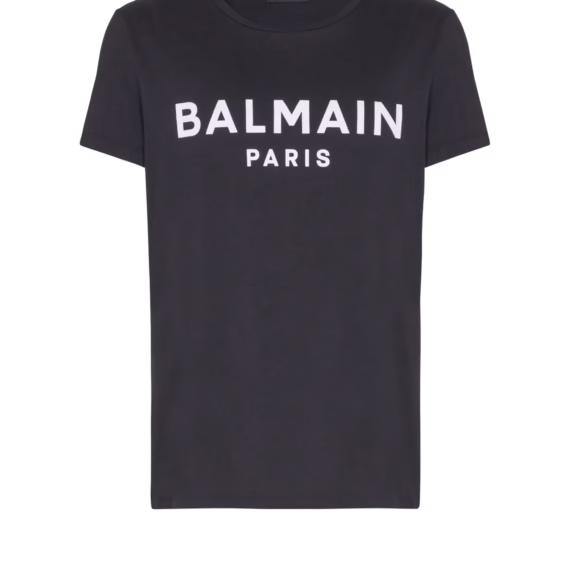 T-shirt with Balmain Paris print
