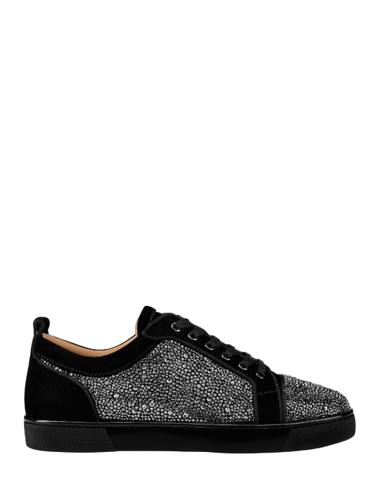 Christian Louboutin Louis Junior Strass Low-Top Sneakers