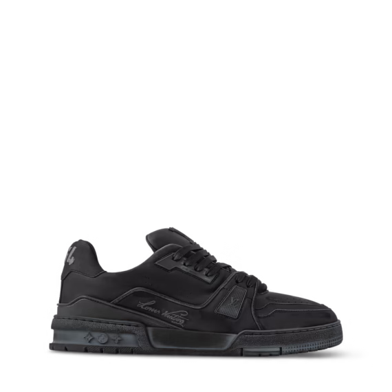 LV Trainer Distressed Sneaker