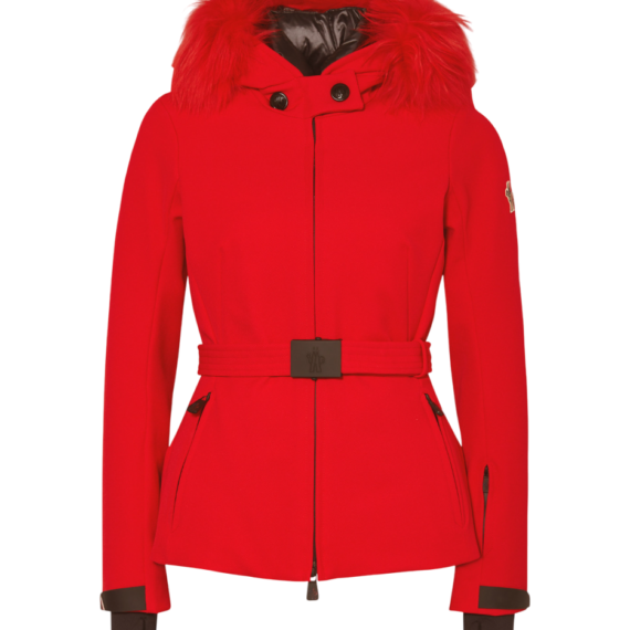Moncler red ski jacket