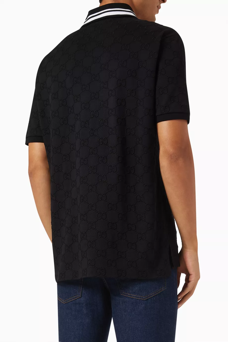 GG stretch cotton polo - Image 3