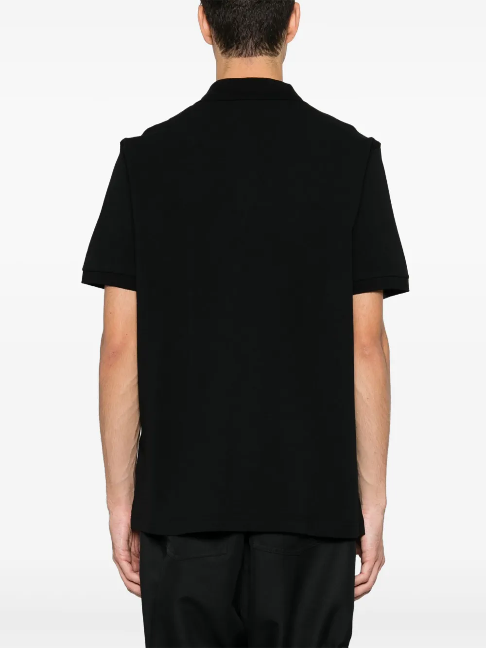 Diesel logo-patch polo shirt - Image 3