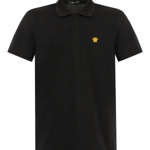 Versace medusa-emblem polo shirt