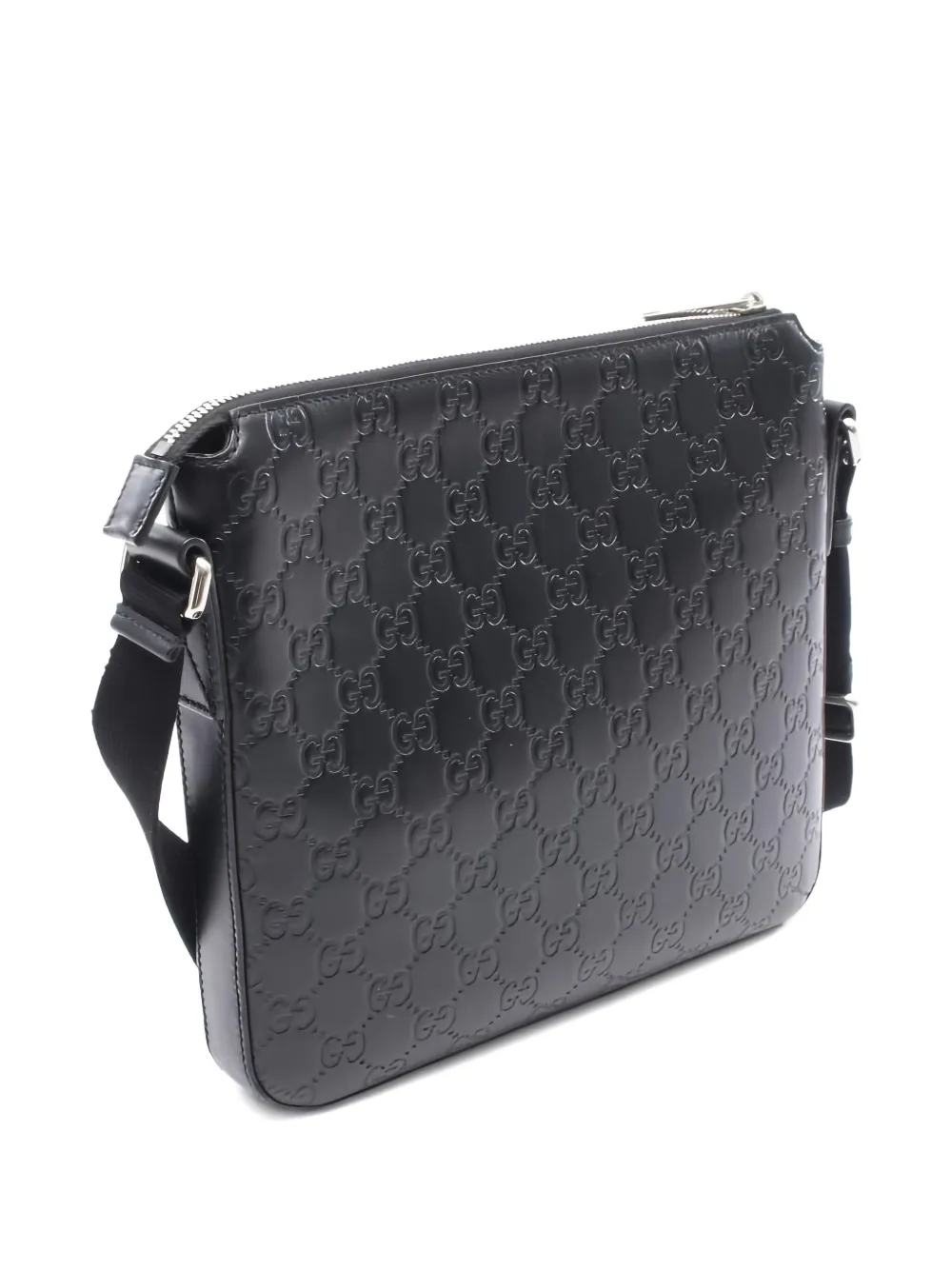 Sima embossed leather shoulder bag - Image 2