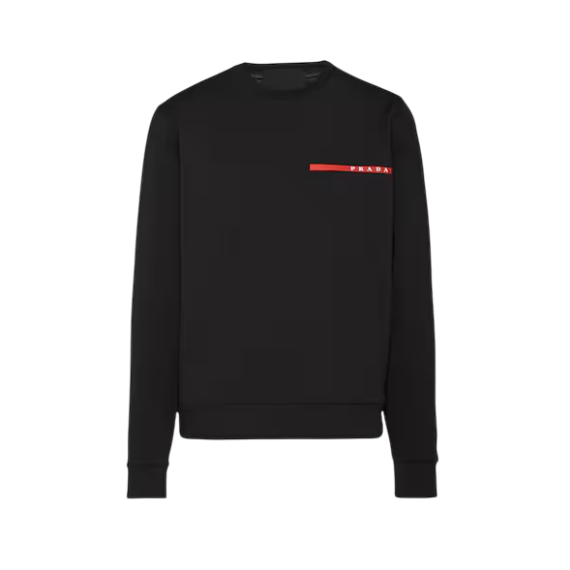 Technical fabric sweatshirt