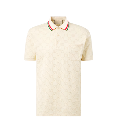 Gucci Cotton Piquet Polo Shirt