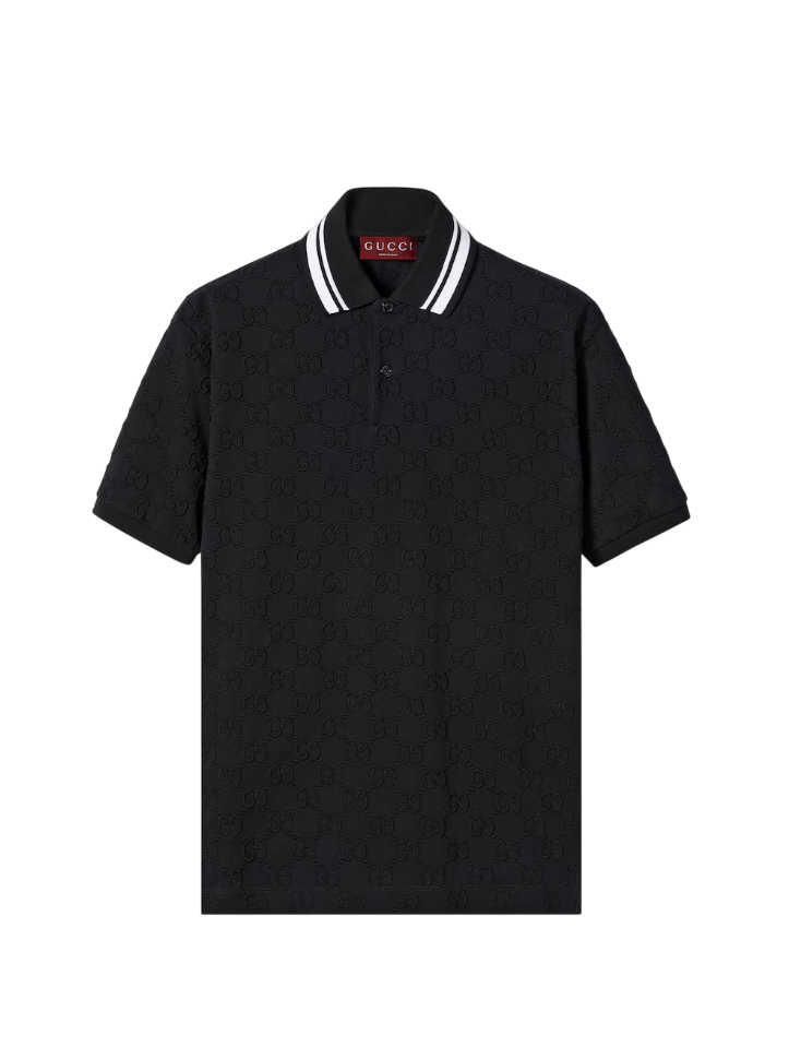 GG stretch cotton polo