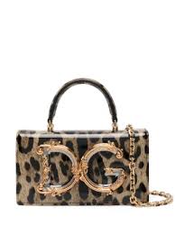DG Girls leopard-print crossbody bag