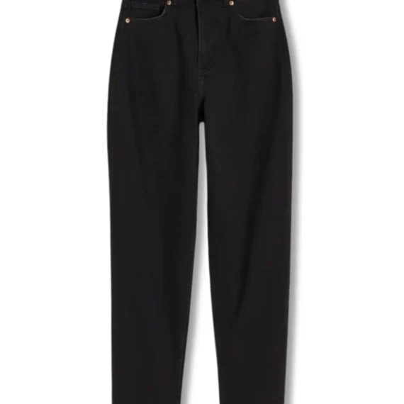 High Rise Black Jeans for Women